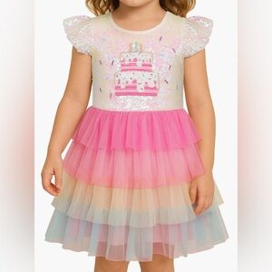 Zunie Kids Birthday Tutu Dress